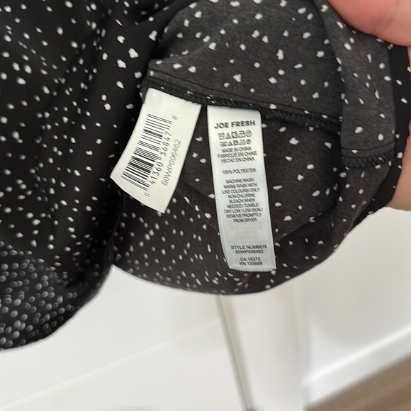 JOE FRESH SUMMER DRESS IN BLACK - Picture 7 of 7